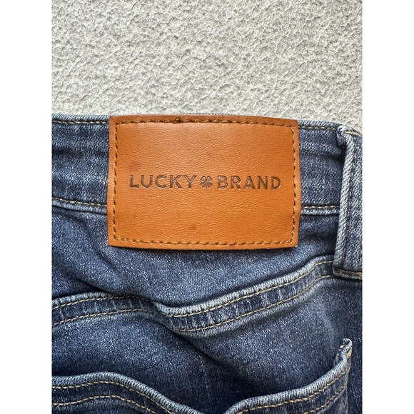 Lucky Brand Hayden Skinny Jeans Womens 6 Medium Wash Denim Stretch Mid Rise - Picture 15 of 16